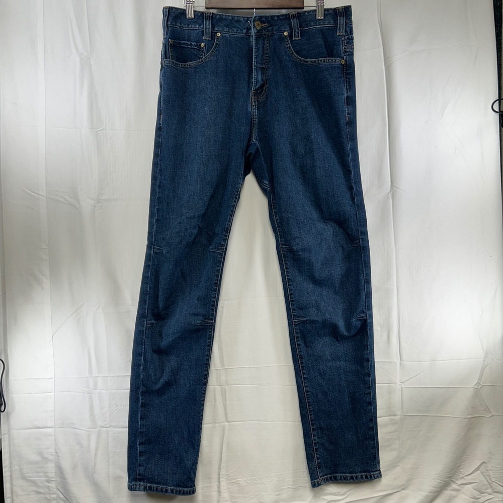 Vertx Defiance Tactical Jeans Mens 34x34 Dark Wash Blue Stretch Denim